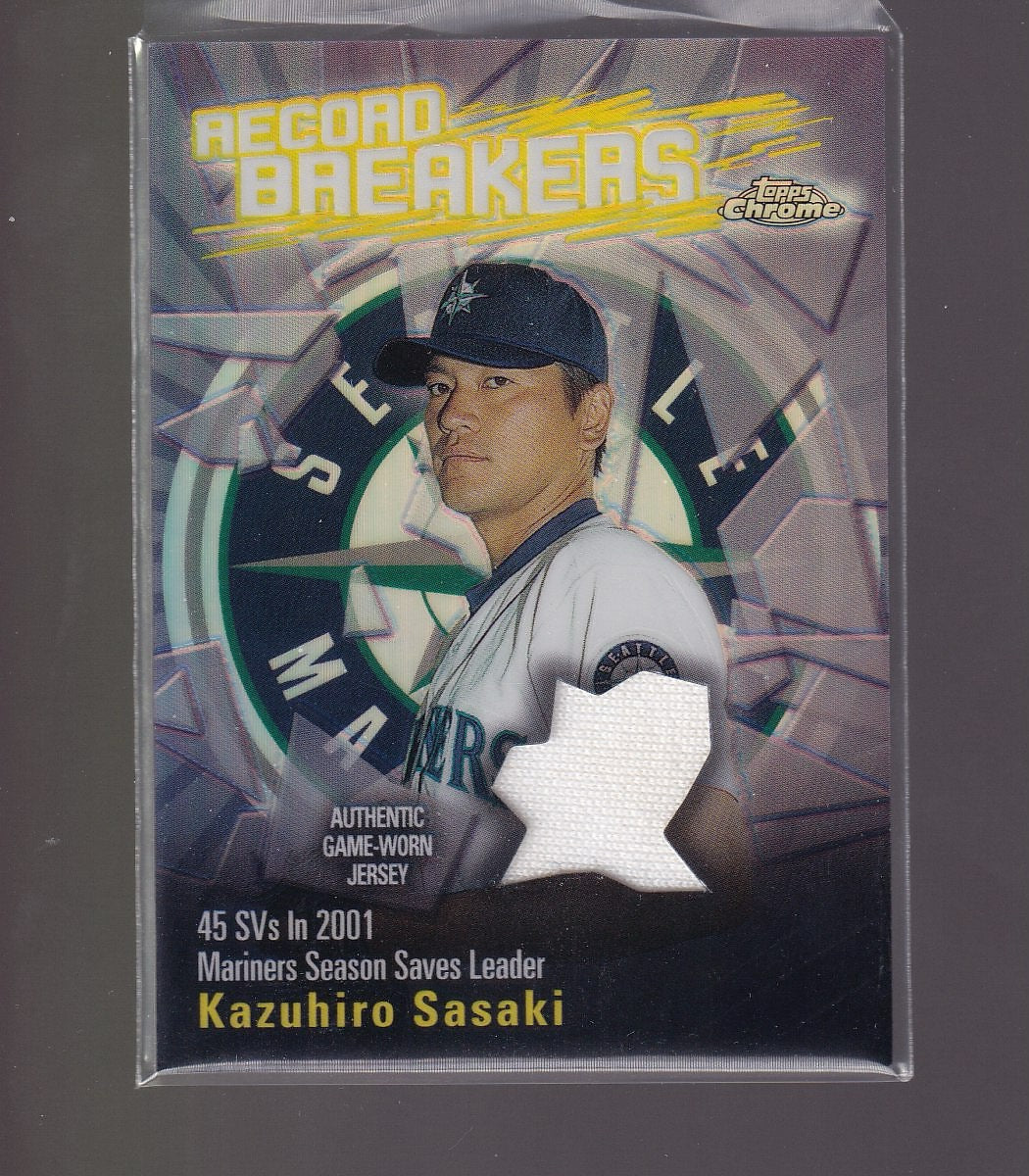 2003 Topps Chrome #RBCR-KS Kazuhiro Sasaki