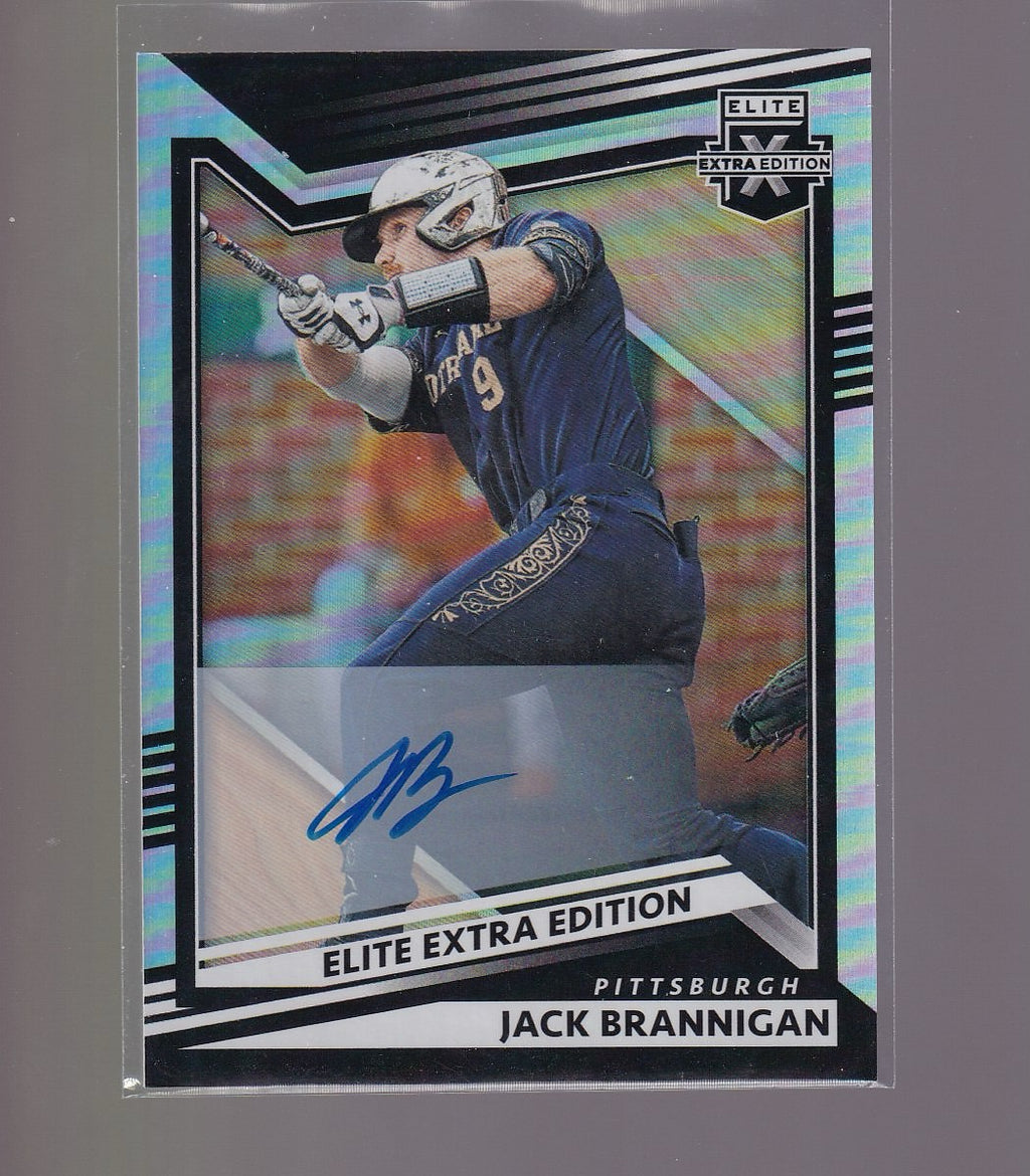 2022 Panini Elite Extra Edition #83 Jack Brannigan Signatures