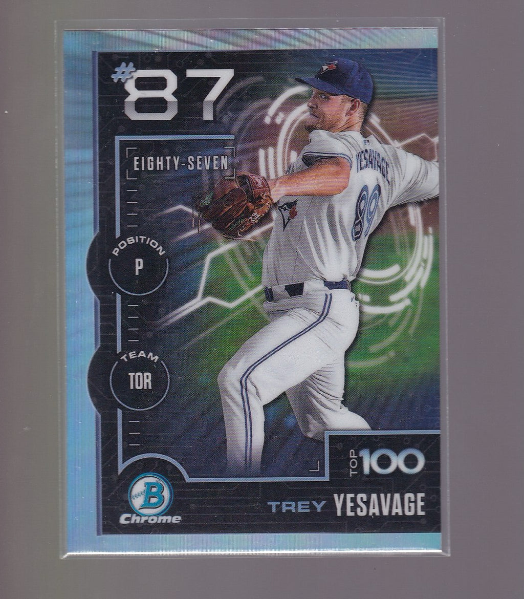 2025 Bowman #BTP-87 Trey Yesavage Bowman Scouts Top 100