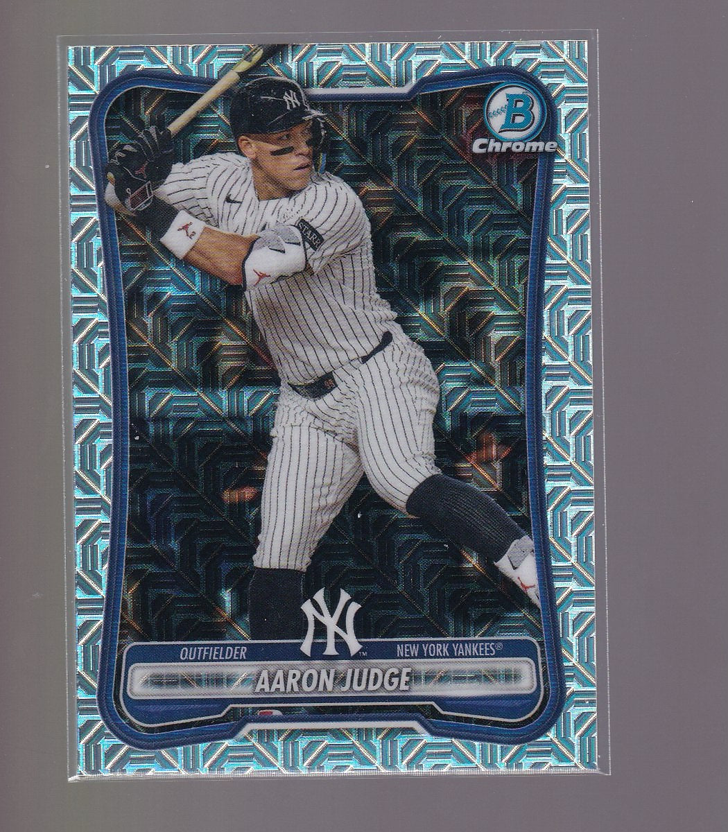 2026 Bowman #1 Aaron Judge Chrome Mojo Refractors