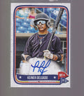 2024 Onyx Vintage #VAKEDE Keiner Delgado Autographs
