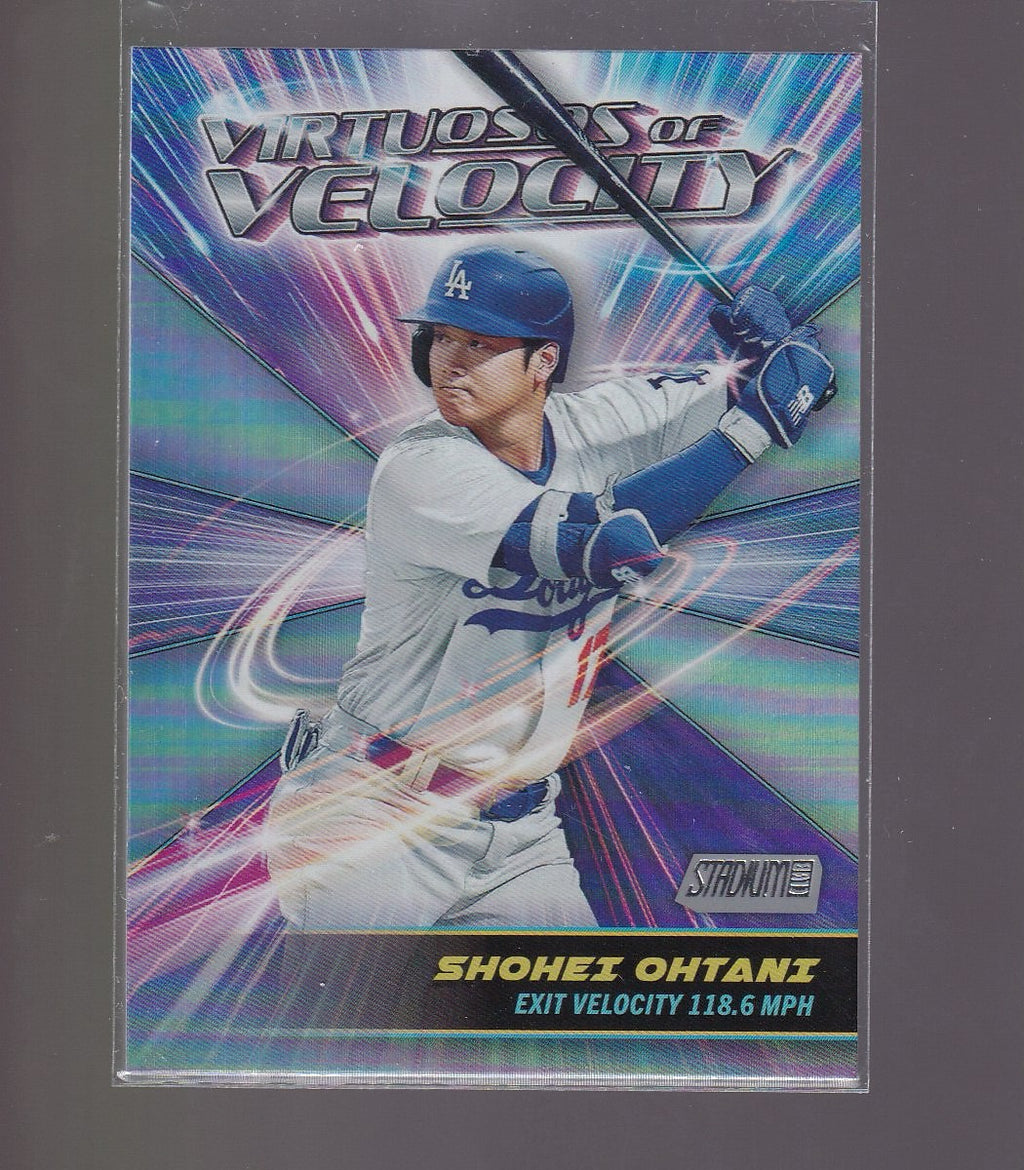 2024 Stadium Club #VV-5 Shohei Ohtani Virtuosos of Velocity
