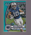 2024 Bowman University Chrome #188 Nick Singleton Aqua Refractor #/299