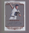 2019 Leaf Trinity - Clear Autographs #CA-MC1 Matt Canterino