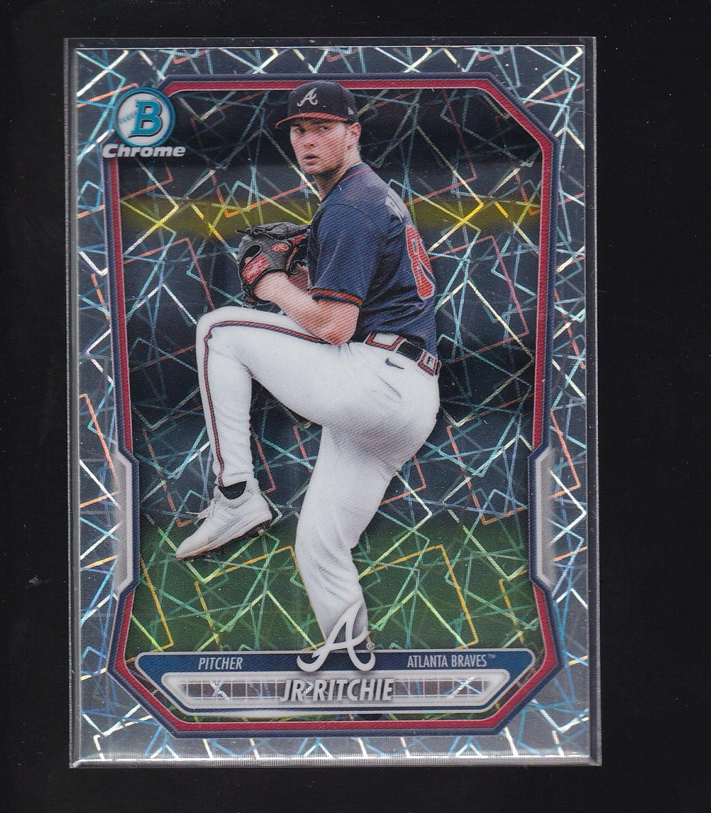 2026 Bowman #BCP-123 JR Ritchie Chrome Prospects Lazer Refractor