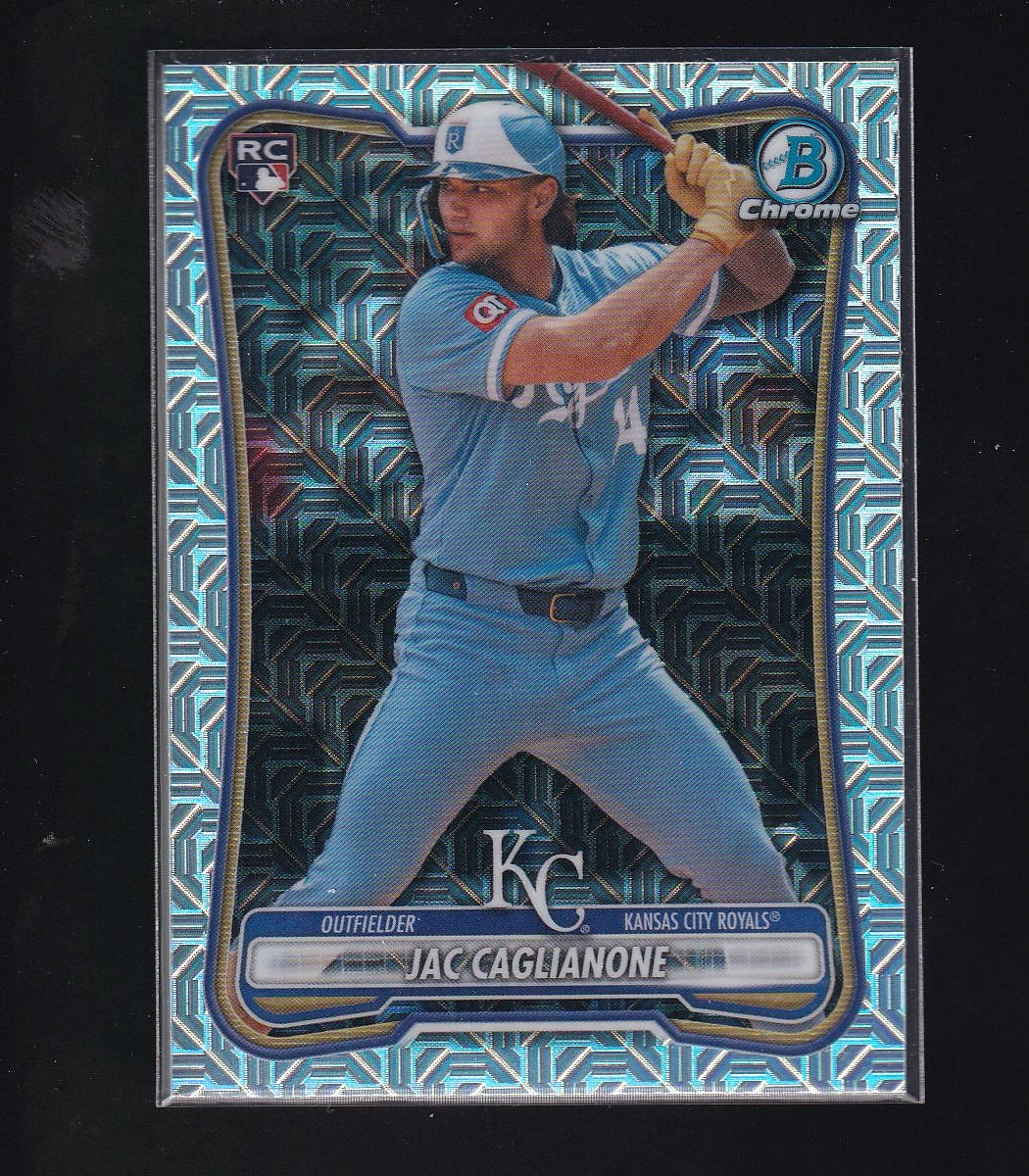 2026 Bowman #75 Jac Caglianone Chrome Mojo Refractors