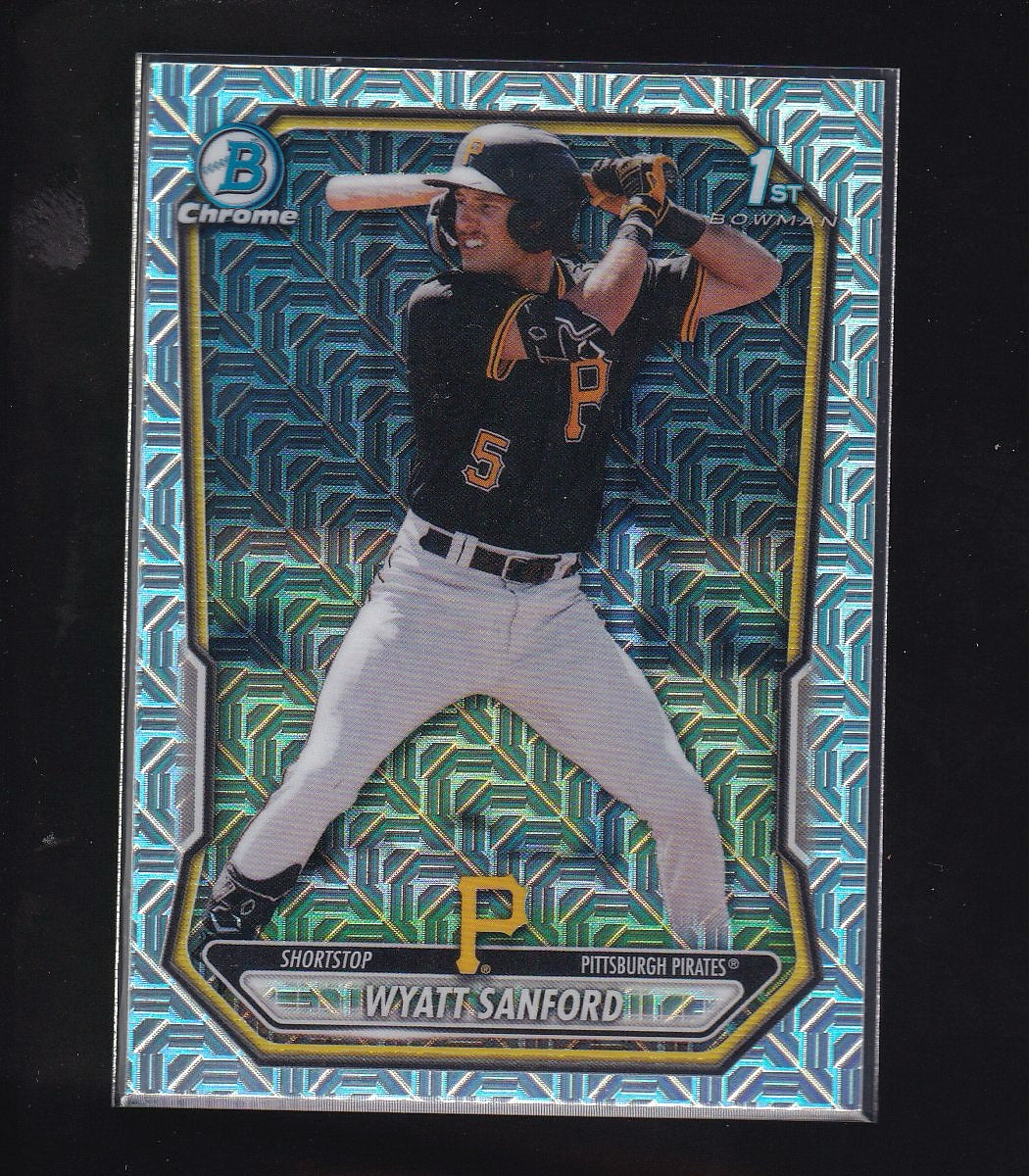 2026 Bowman #BCP-66 Wyatt Sanford Chrome Prospects Mojo Refractor