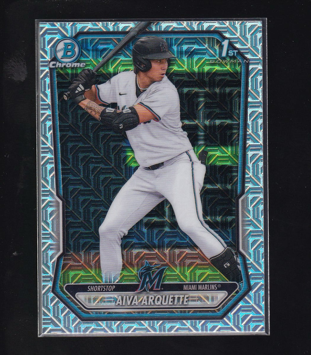 2026 Bowman #BCP-40 Aiva Arquette Chrome Prospects Mojo Refractor