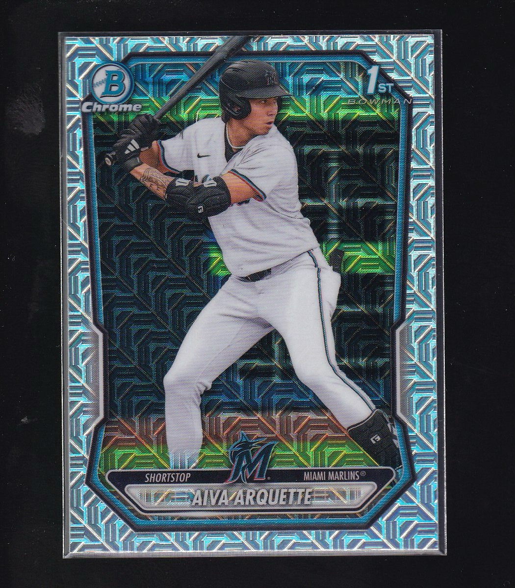 2026 Bowman #BCP-40 Aiva Arquette Chrome Prospects Mojo Refractor