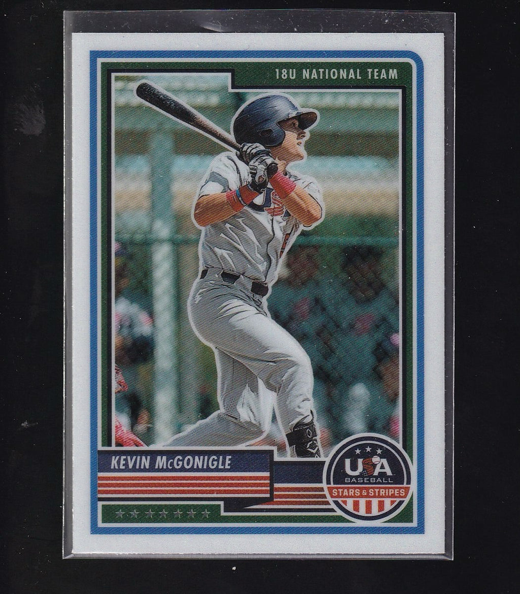 2023 Panini Stars & Stripes USA Baseball #55 Kevin McGonigle