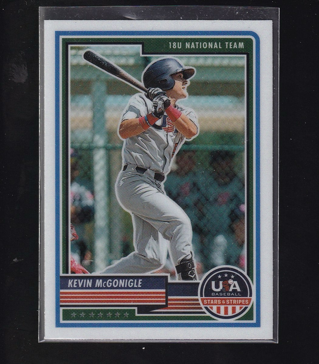 2023 Panini Stars & Stripes USA Baseball #55 Kevin McGonigle