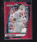 2025 Panini Prizm #219 Manny Ramirez Red Pulsar Prizms #/399