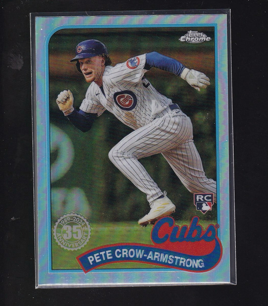 2024 Topps Chrome #89CB-19 Pete Crow-Armstrong 1989 Topps 35th Anniversary