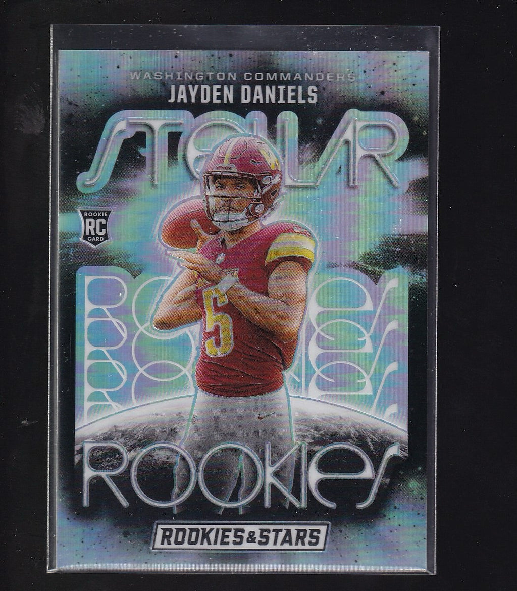 2024 Panini Rookies & Stars #SR-JDS Jayden Daniels Stellar Rookies Silver