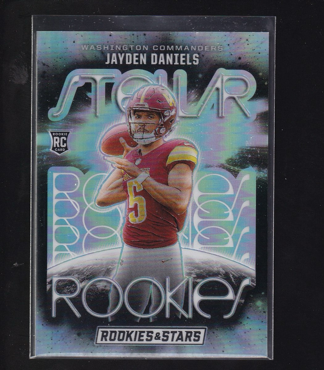 2024 Panini Rookies & Stars #SR-JDS Jayden Daniels Stellar Rookies Silver