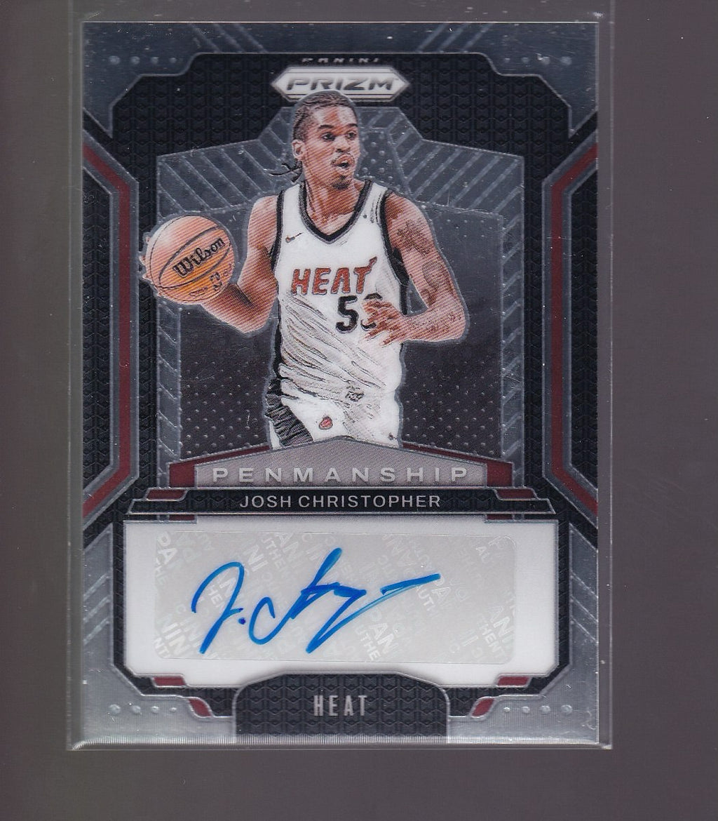 2024-25 Panini Prizm #PNM-JCH Josh Christopher Penmanship