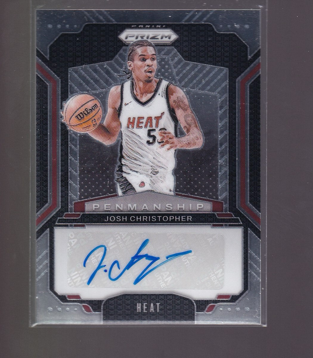2024-25 Panini Prizm #PNM-JCH Josh Christopher Penmanship