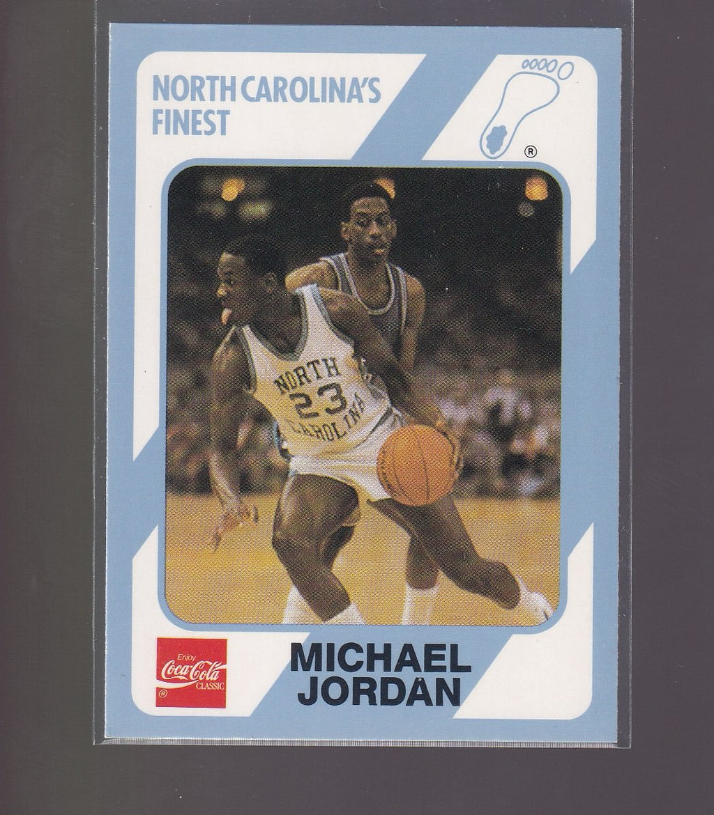 1989 Collegiate Collection North Carolina's Finest #17 Michael Jordan