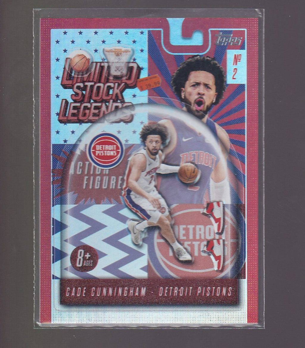 2025-26 Topps #LST-49 Cade Cunningham Limited Stock Legends