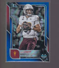 2025 Bowman University Chrome #195 Sam Leavitt Blue Refractor #/150