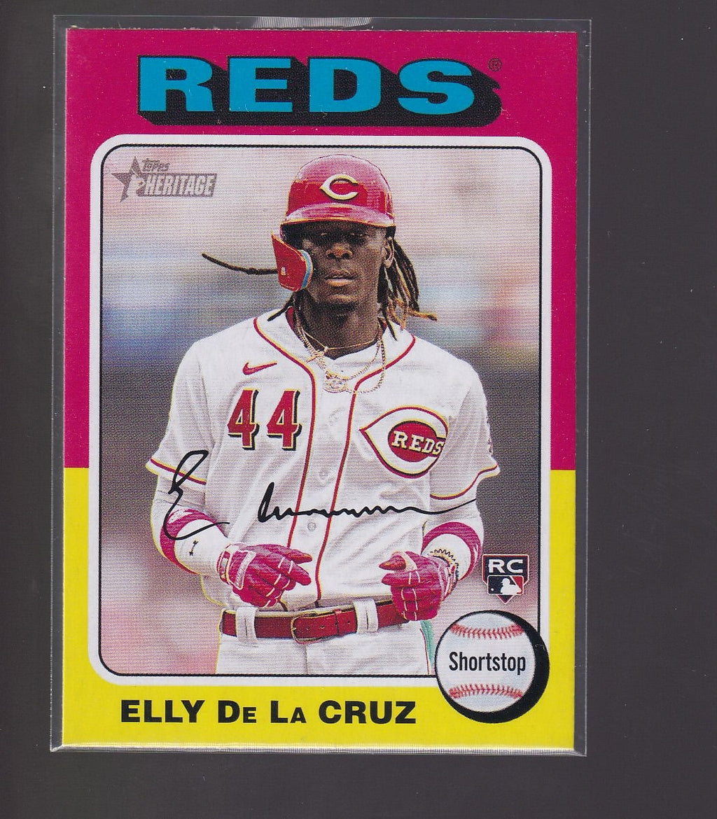 2024 Topps Heritage #473 Elly De La Cruz