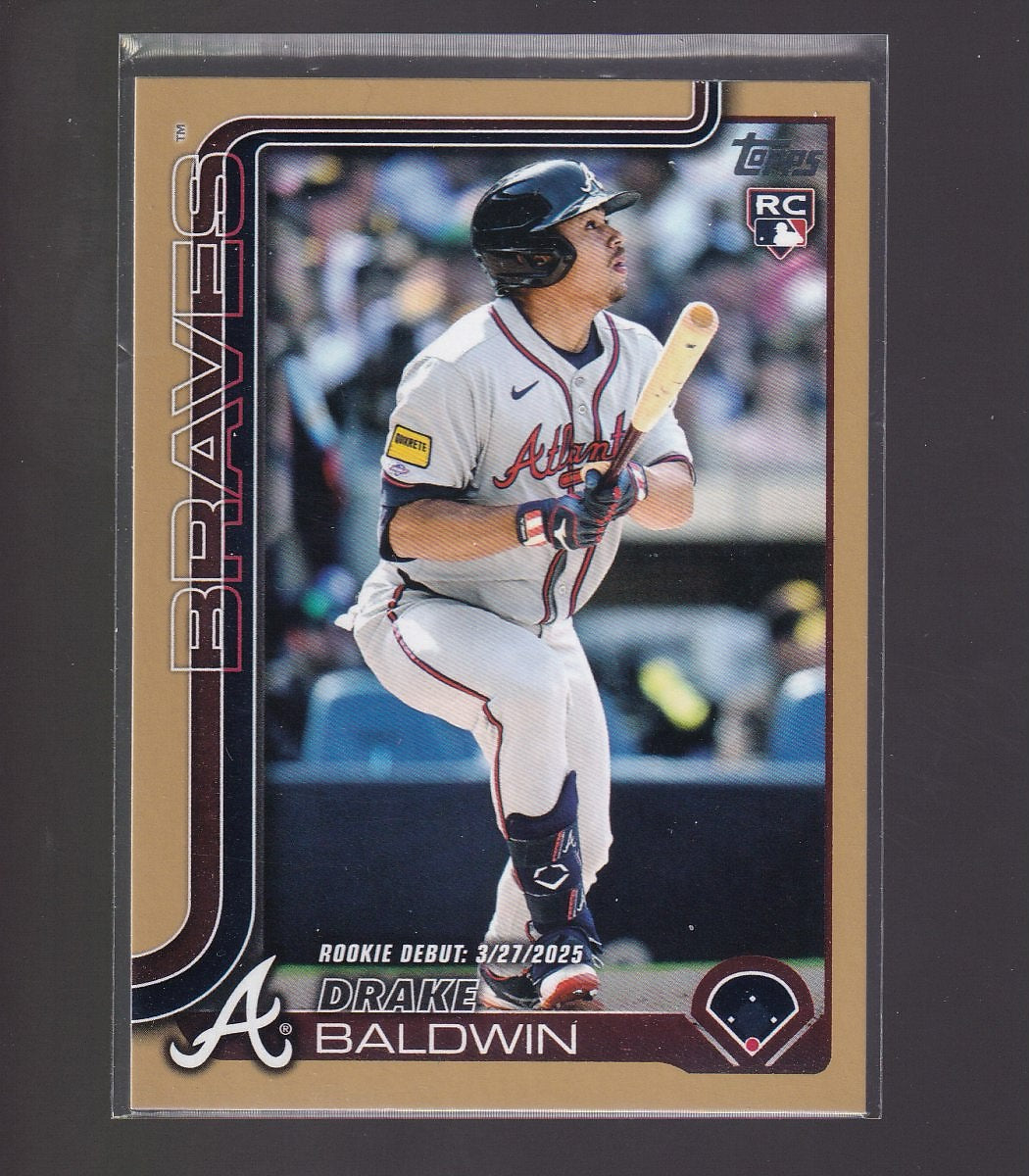 2025 Topps Update #US113 Drake Baldwin Gold #/2025