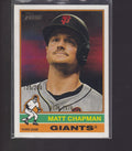 2025 Topps Heritage #214 Matt Chapman Bicentennial #/200