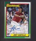 2025 Topps Update #90B2-JCA Joey Cantillo 1990 Topps Baseball 35th Anniv Auto