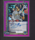 2025 Topps Pro Debut #PD-3 Jacob Cozart Base Autographs Fuchsia Foil #/199