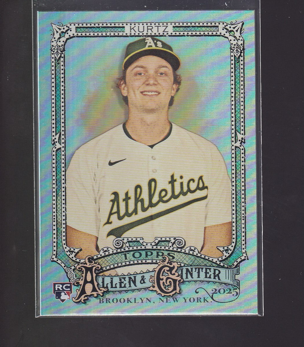 2025 Topps Allen & Ginter #296 Nick Kurtz Silver Portrait