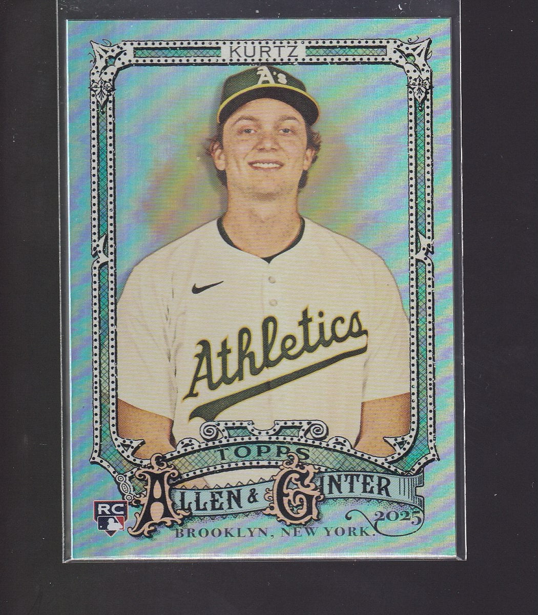 2025 Topps Allen & Ginter #296 Nick Kurtz Silver Portrait