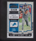2023 Panini Contenders #34 Amon-Ra St. Brown Season Ticket-Mojo