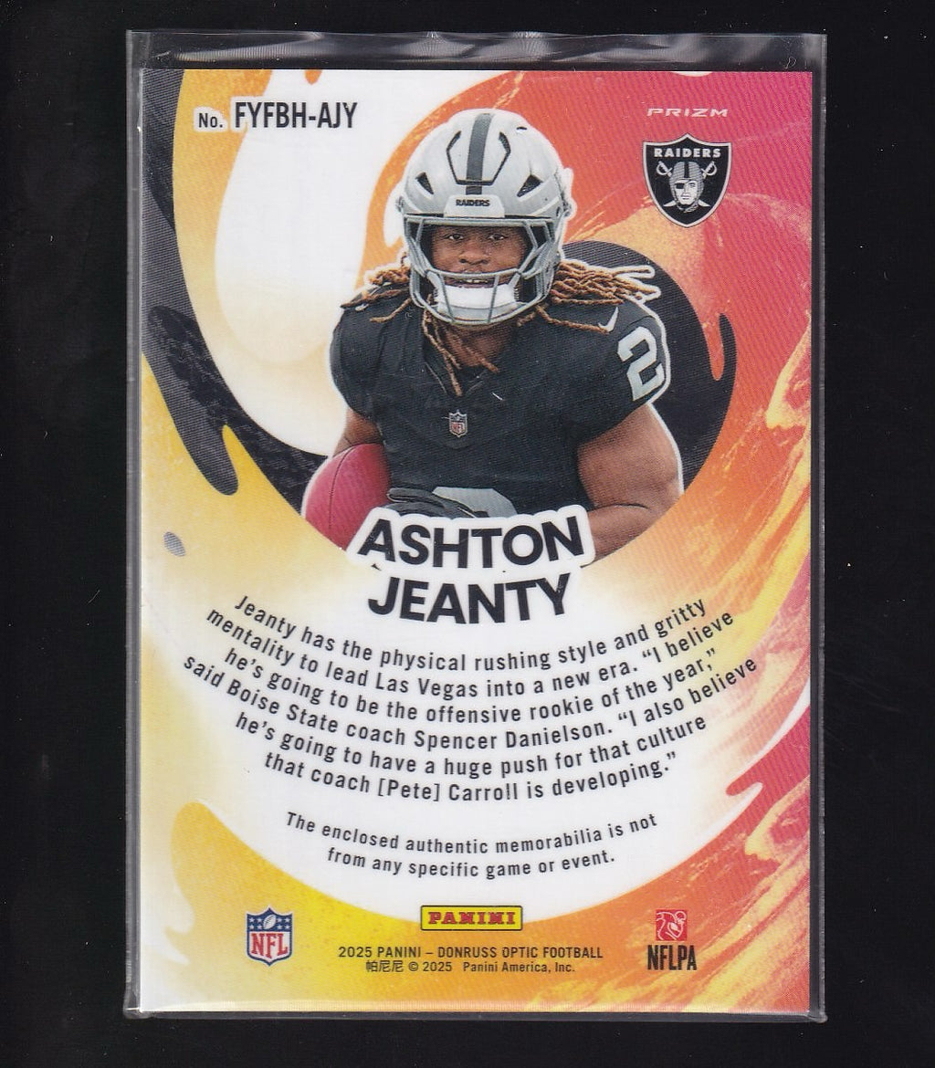 First Year Fresh #FYFBH-AJY Ashton Jeanty