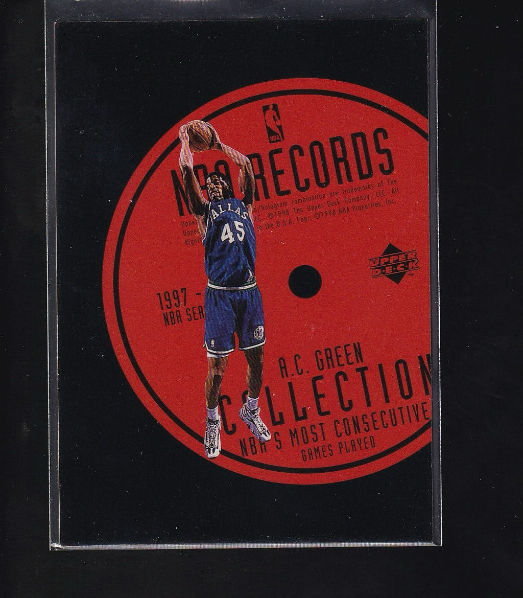 1997-98 Upper Deck #RC6 A.C. Green NBA Records Collection