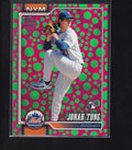 2026 Topps #4 Jonah Tong Holiday Polka Dots Green/Pink