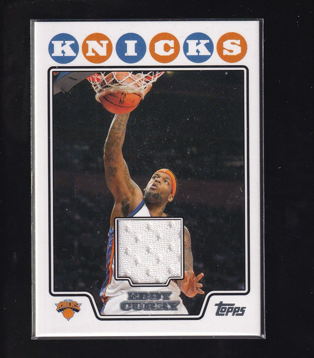 2008-09 Topps #TBKR-13 Eddy Curry -Game Worn Jersey