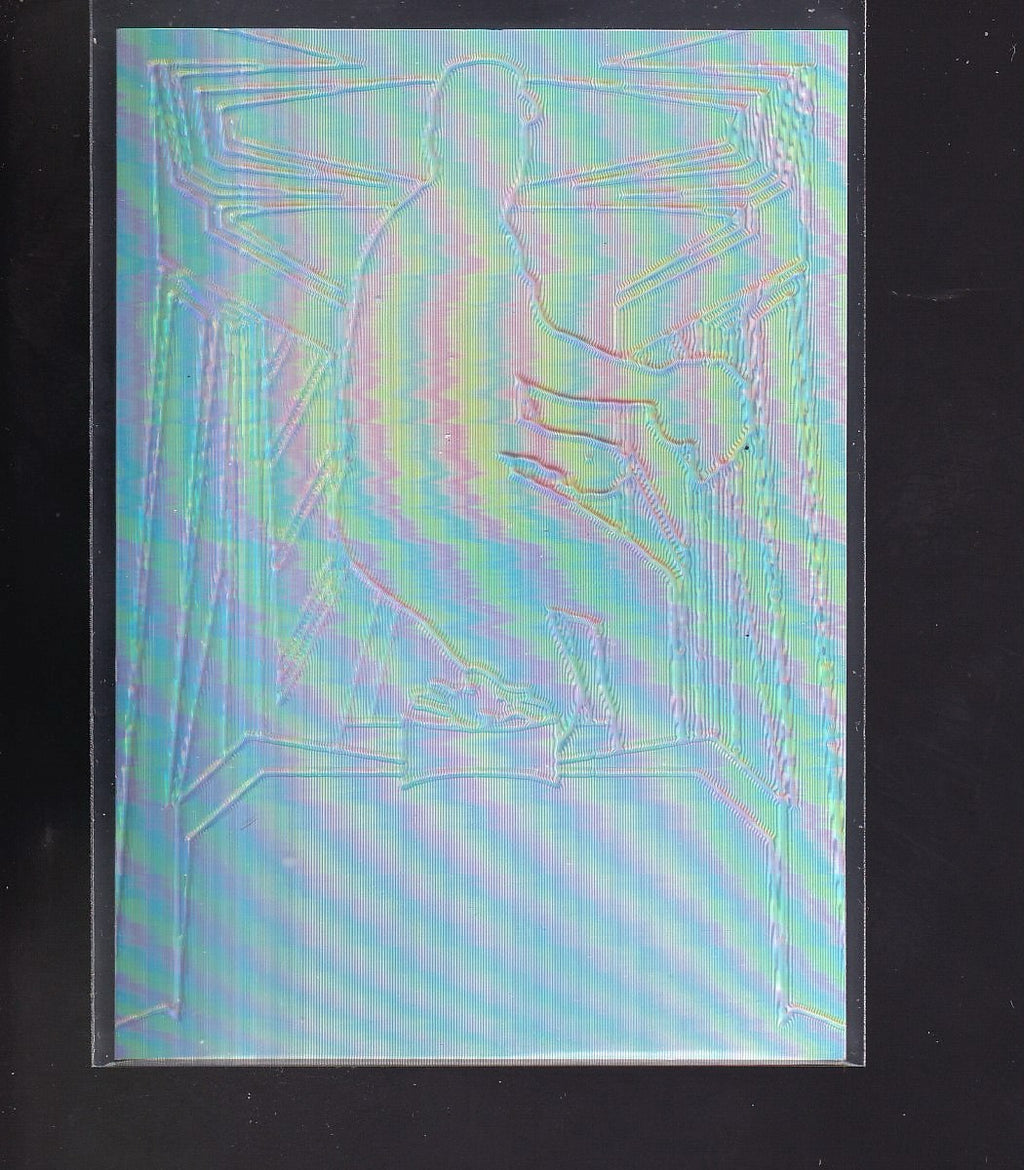 2025 Leaf Metal #NNO John Smoltz Crystal Green Pre-Production Proof