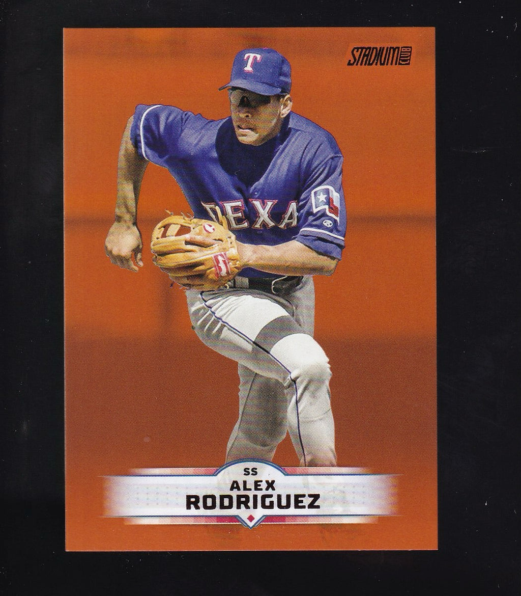 2025 Stadium Club #130 Alex Rodriguez Bronze Foil