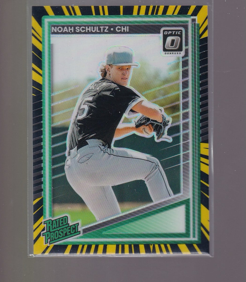 2025 Donruss #200 Noah Schultz Optic Electricity #/69