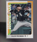 2025 Topps Update #US253 Caleb Freeman Vintage Stock #/99