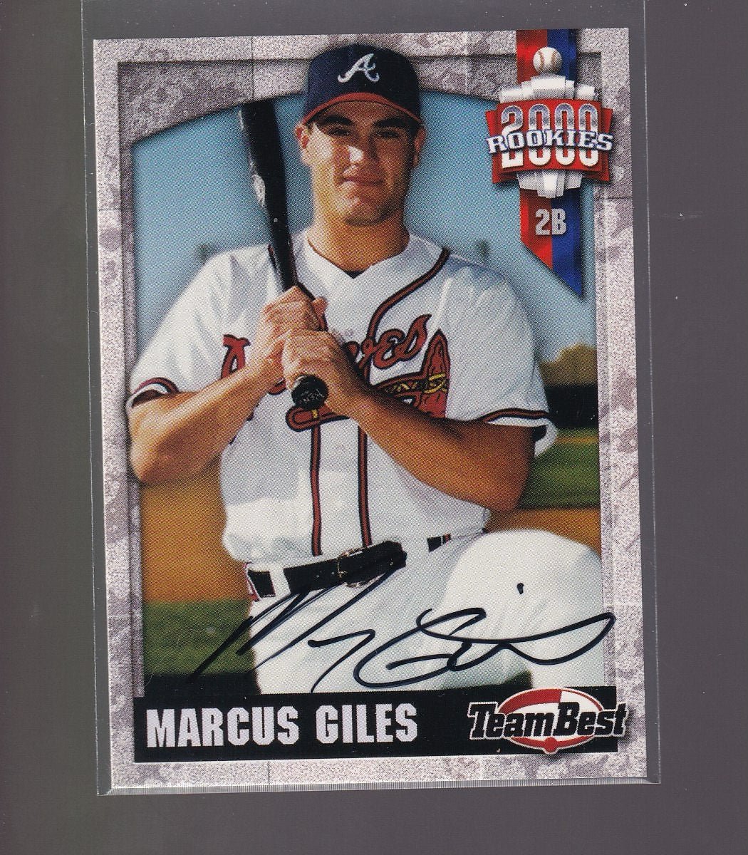 2000 Team Best Rookies #NNO Marcus Giles Autographs