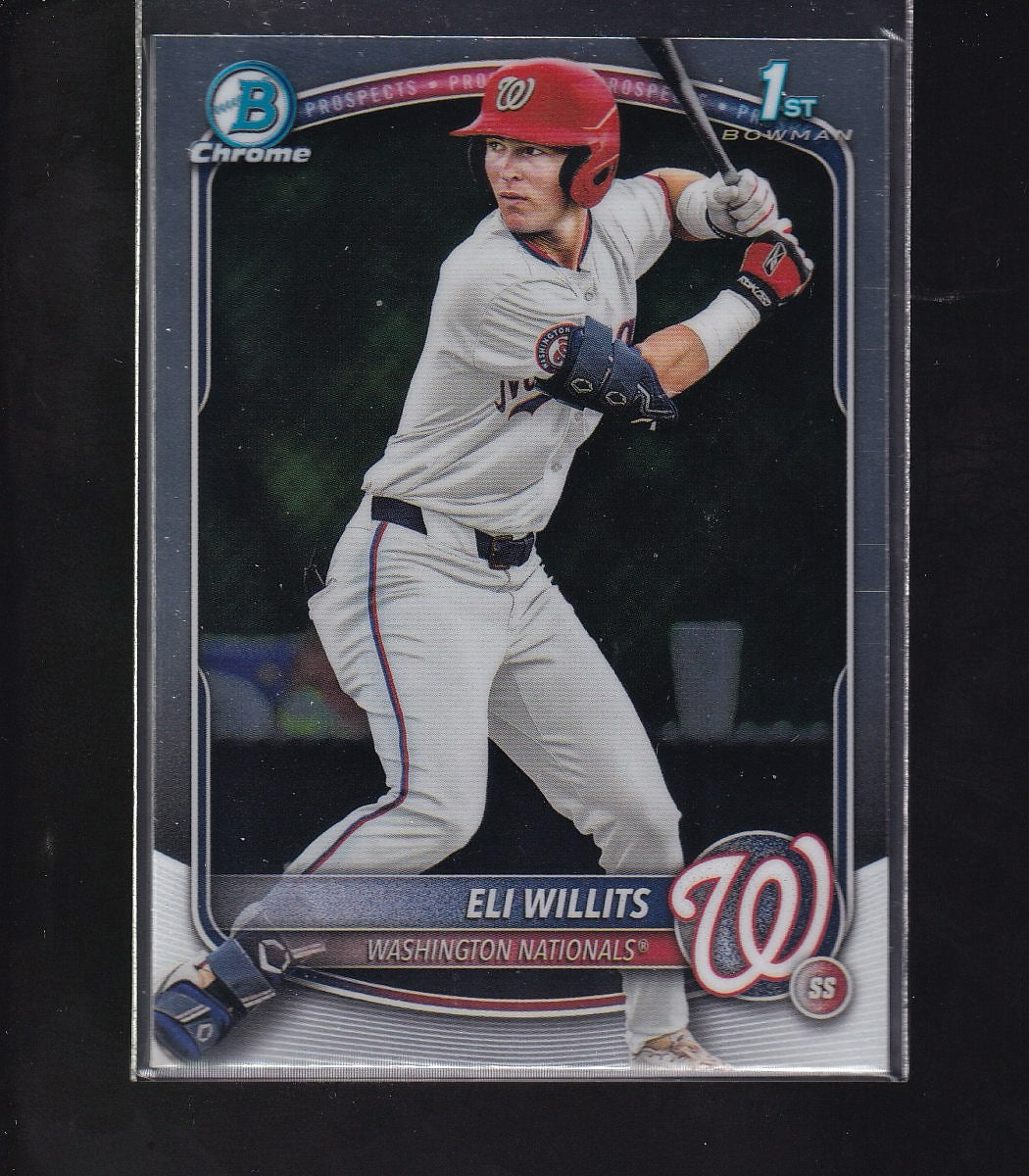 2025 Bowman Draft #BDC-1 Eli Willits Chrome