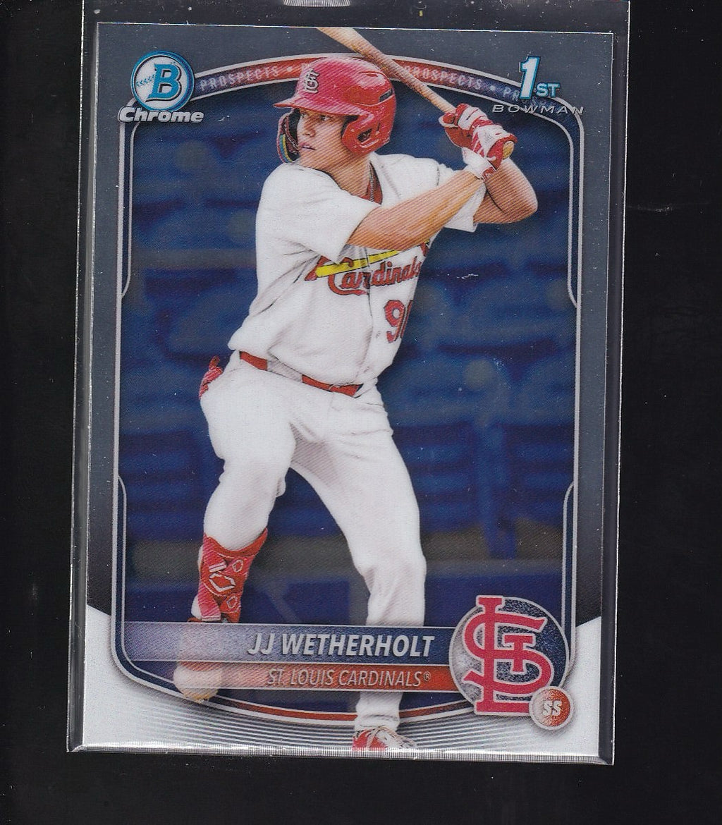 2025 Bowman #BCP-22 JJ Wetherholt Chrome Prospects
