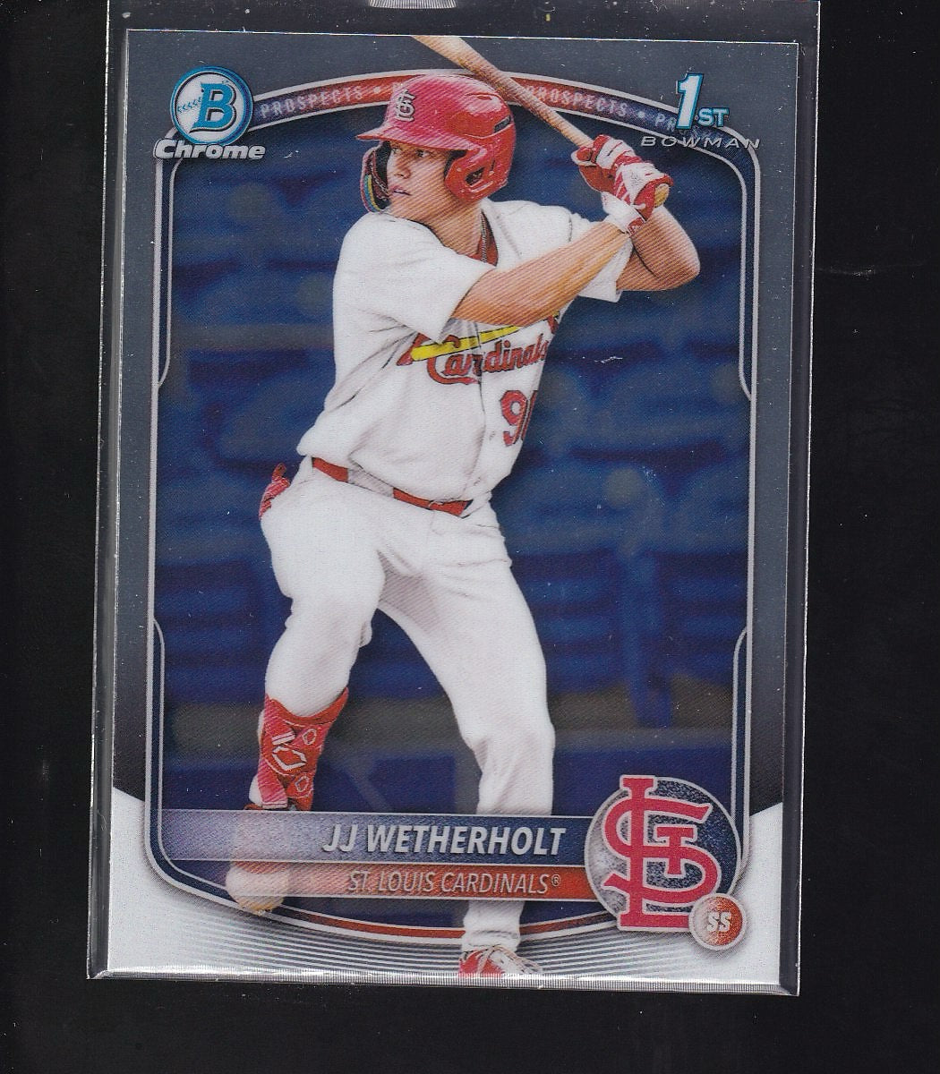 2025 Bowman #BCP-22 JJ Wetherholt Chrome Prospects
