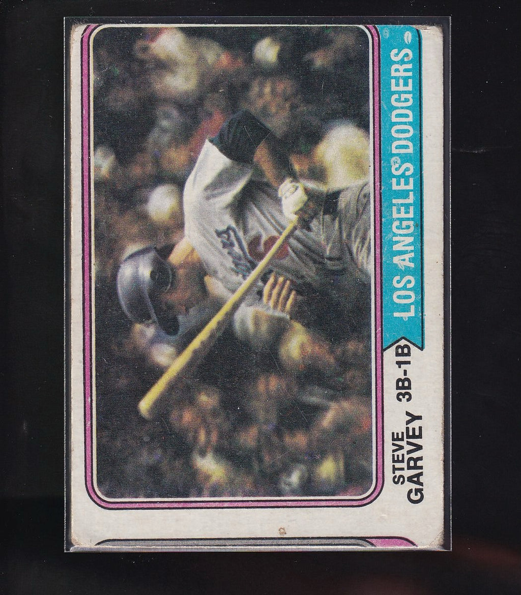 1974 Topps #575 Steve Garvey-Error/Miscut