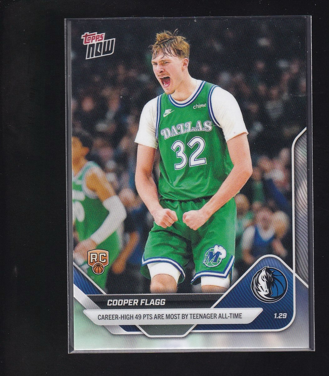 2025-26 Topps Now #150 Cooper Flagg