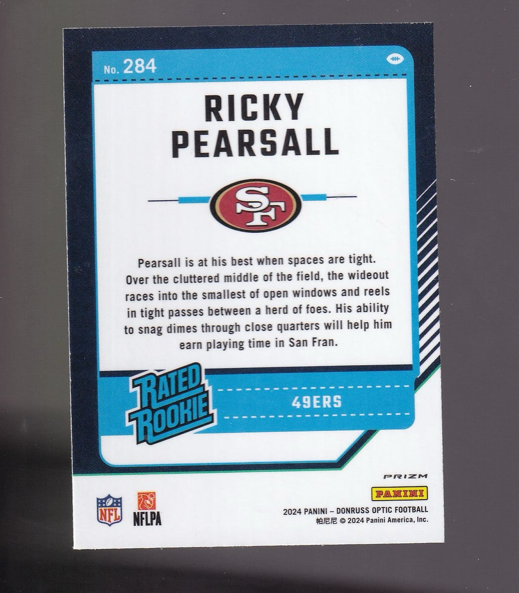 2024 Donruss Optic #284 Ricky Pearsall Stars