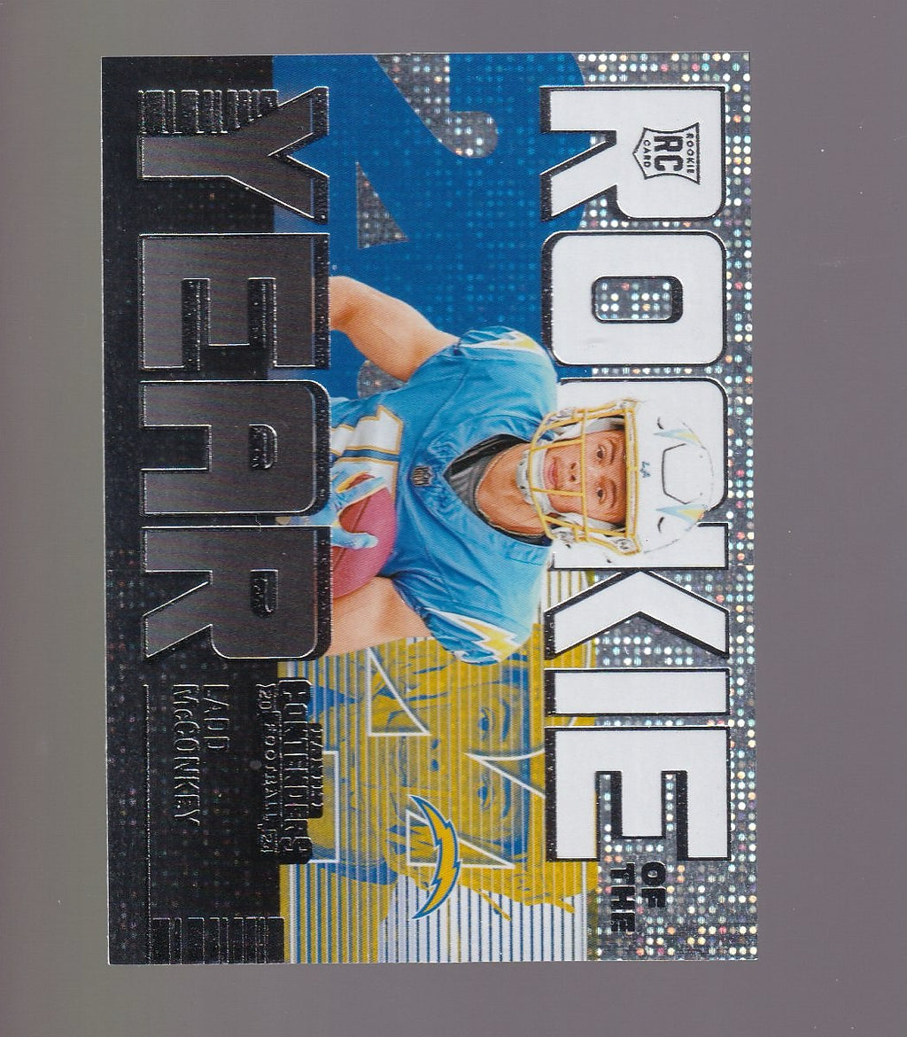 2024 Panini Contenders #20 Ladd McConkey Rookie of the Year Contenders Silver