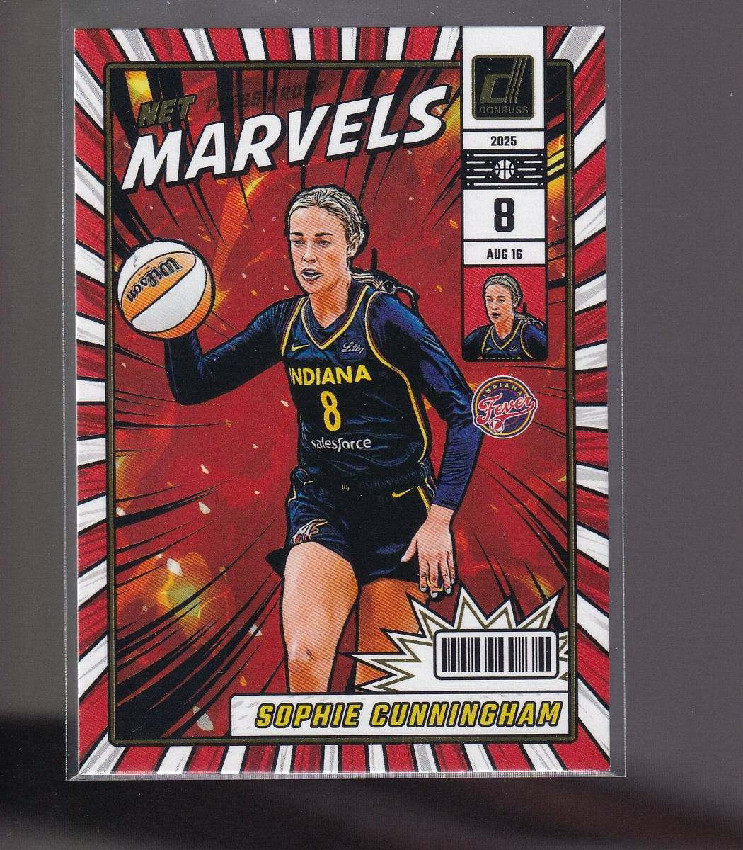 2025 Donruss WNBA #11 Sophie Cunningham Net Marvels