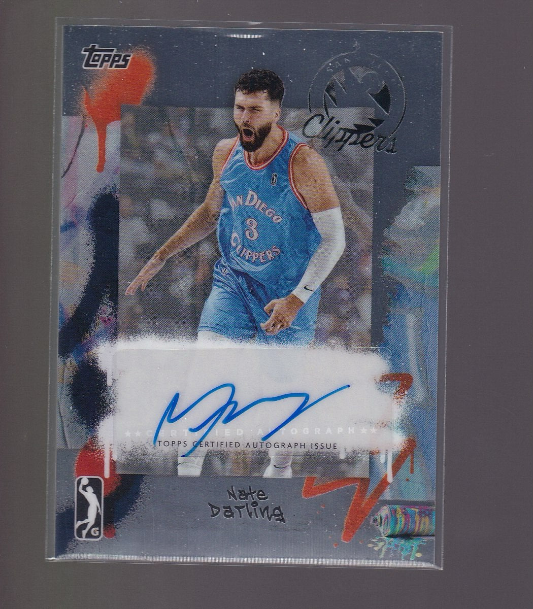 2024-25 Topps G-League #AU-ND Nate Darling Autographs